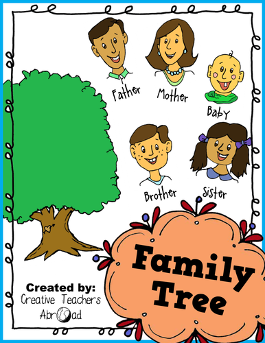 My Family Tree Activity - Printable | Teaching Resources