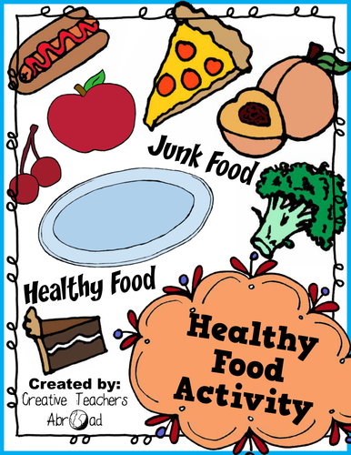 Healthy Food Activity - Printable