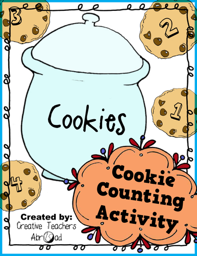 Cookie Counting Activity - Printable