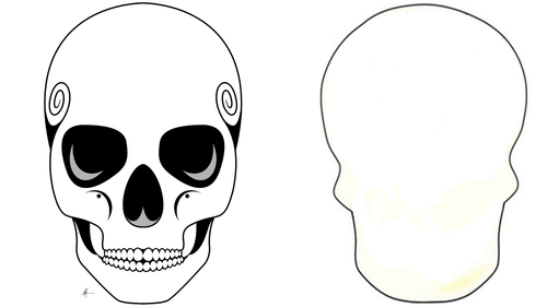 Day of the Dead Skull templates by Manxminx Teaching