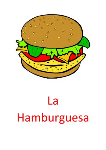 Spanish: Food and Drink Flashcards