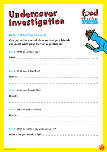 Undercover Activity - KS1 Activity | Teaching Resources