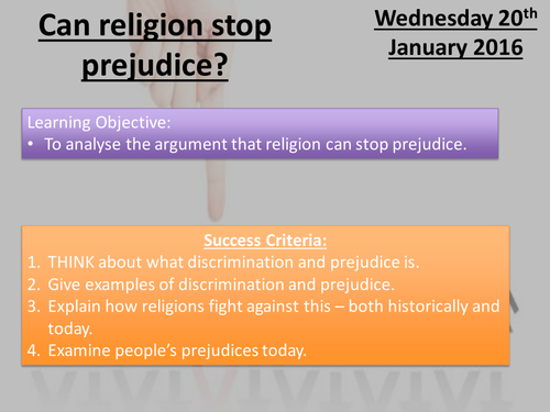 Religion and Discrimination | Teaching Resources