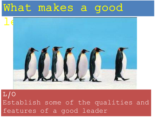 What makes a great leader?