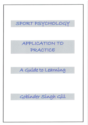 Sport Psychology Handbook