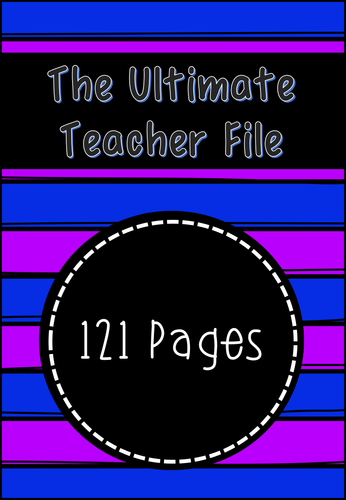 The Ultimate Teacher File