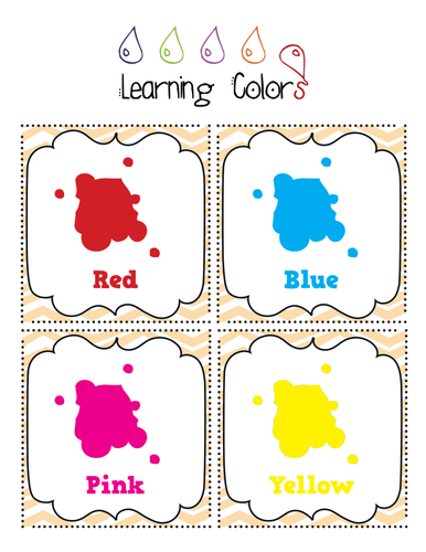 Color Flash Cards