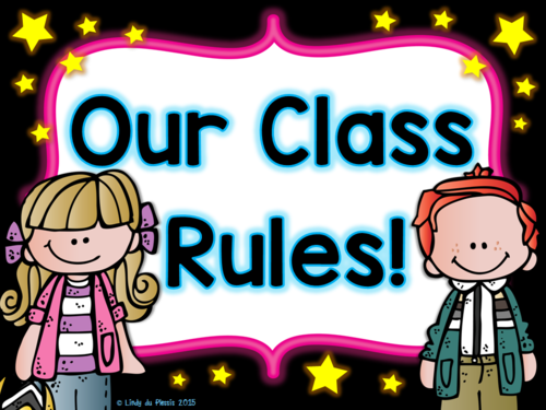 classroom rules clipart