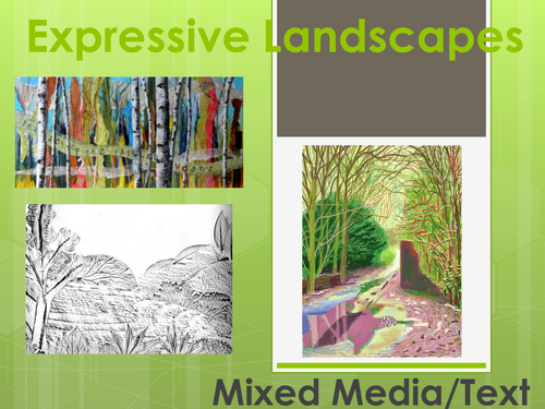 GCSE - Expressive Landscapes - Term SOW