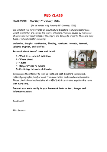 Natural disaster worksheets for grade 5 pdf image