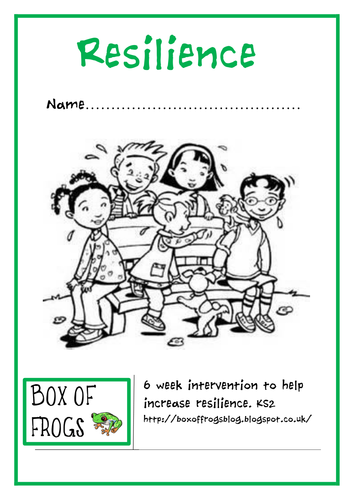 self esteem/resilience intervention programme