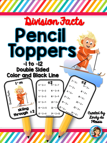 Division Pencil Toppers