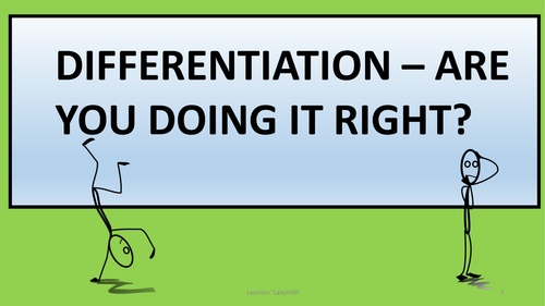 Differentiation - Teacher Development