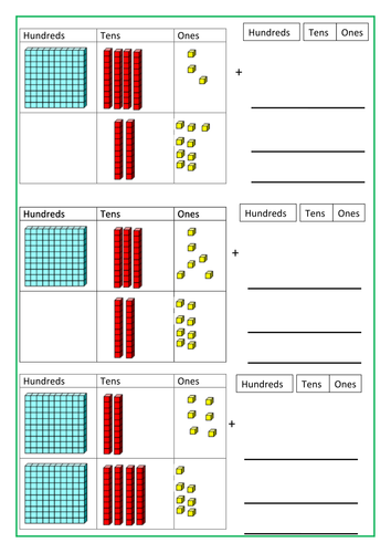 year 2 addition resources extended column method teaching resources