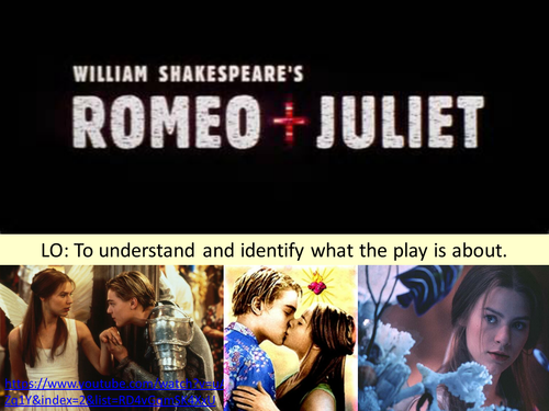 Romeo and Juliet Introductory Lesson