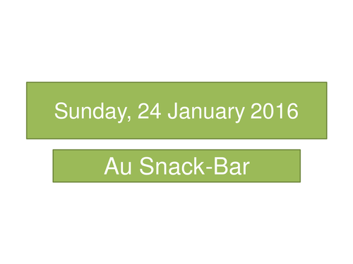 Au-Snack Bar