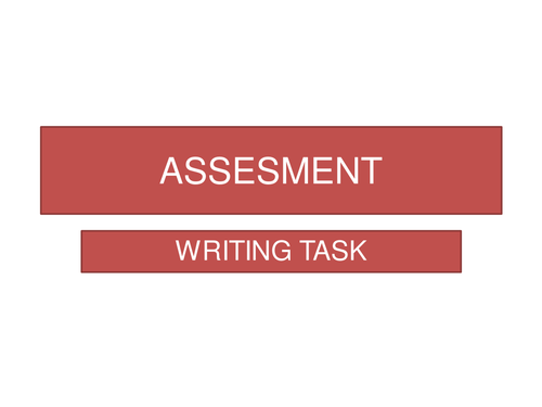 Writing Assessment