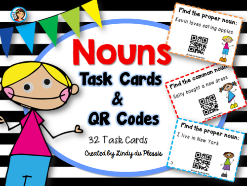 Nouns Task Cards