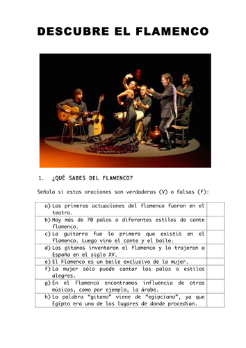 Descubre el Flamenco: características , origen y estilos 