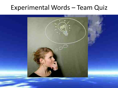 Experimental Design Quiz