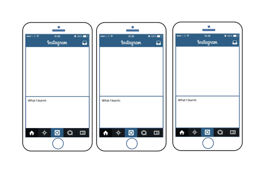 Instagram Exit Slip / Plenary