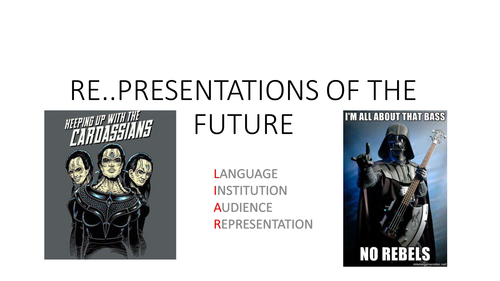 Re..presentations of the future