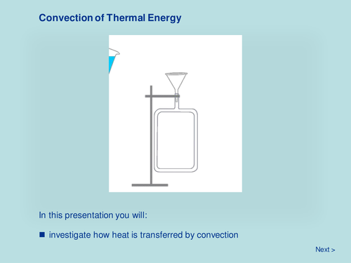 Heat Energy - Convection of Thermal Energy