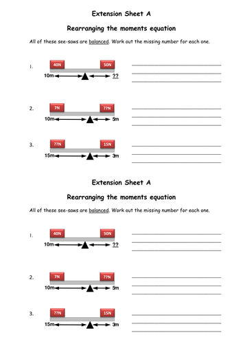 Moments, levers, and pivots introduction (with Star Wars) | Teaching