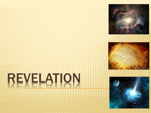 GCSE Philosophy Revision: Revelations
