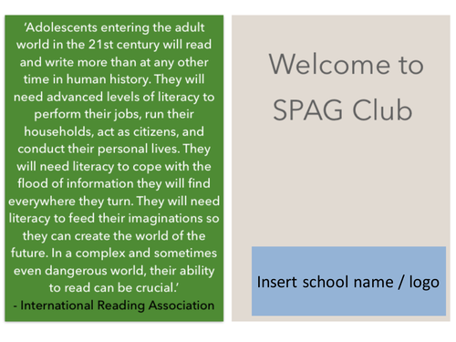 Literacy through Creative Writing