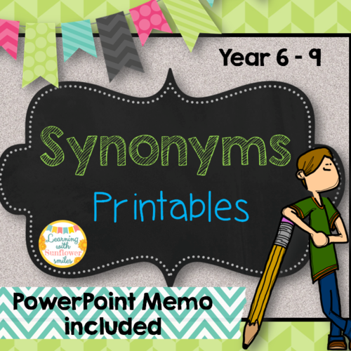 Synonym Activities