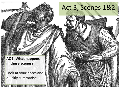 A Level Literature A AQA Love Through the Ages - Othello (New Specification) (Part 3 - Act 3)