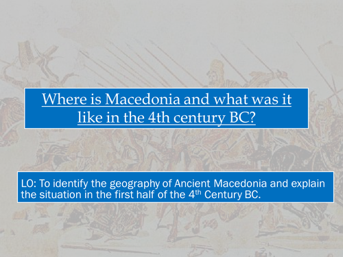  OCR Ancient History: Alexander the Great.