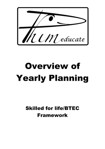 BTEC/ SKILLED FOR LIFE CENTRE HANDBOOK for Quality Nominees 