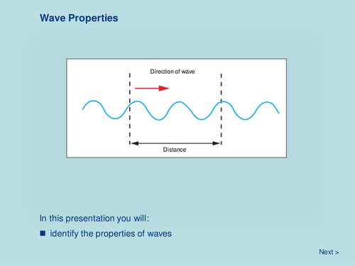 Waves and Vibrations - Wave Properties
