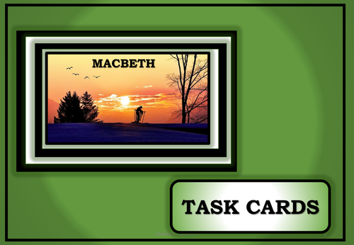 Shakespeare- Macbeth -Task Cards