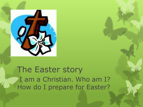 The Easter story lesson plans with activities