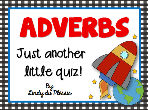 Adverbs Quiz