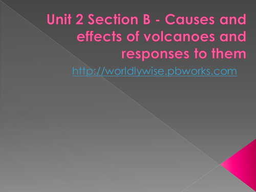 Geography - Volcanoes