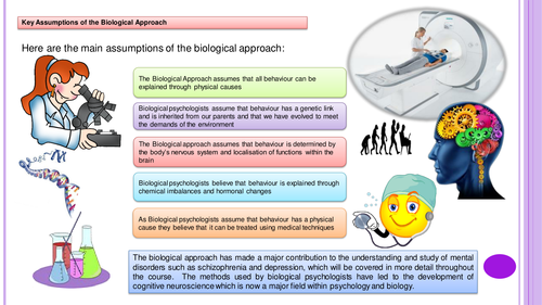 Powerpoint - AQA New Specification -The Biological Approach.