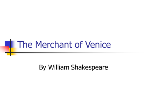 "The Merchant of Venice" - Shylock