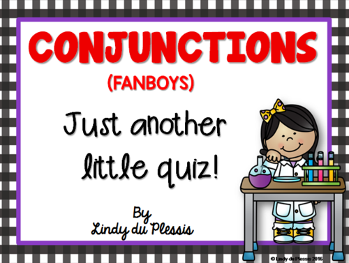 conjunctions-quiz-teaching-resources