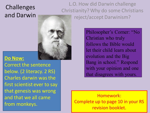 Challenges to Darwin