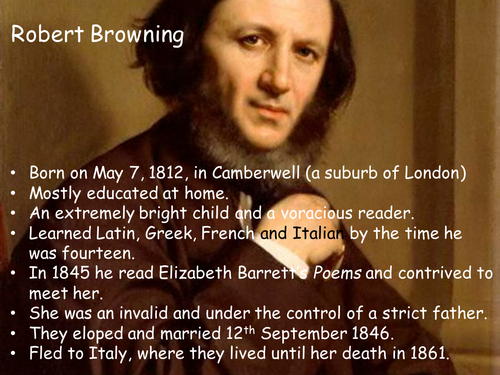 AQA Literature Poetry (Relationships) - 'Porphyria's Lover' by Robert Browning