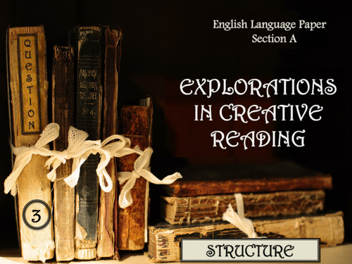 New AQA English Language Paper 1 Section A - Structure