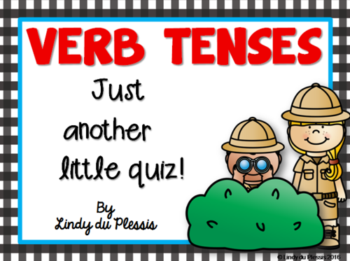 Verb Tenses PowerPoint Quiz