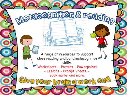 Reading and metacognition KS2 and KS3 bundle