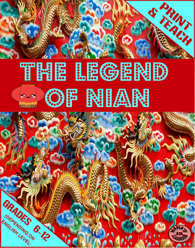 ♥ESL♥ THE CHINESE LEGEND OF NIAN » Mini Units for ESL Students