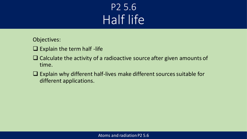 half - life | Teaching Resources