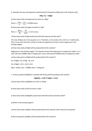 Worksheet Limiting Reagent Worksheet limiting reagents worksheet by archymist teaching resources tes worksheet